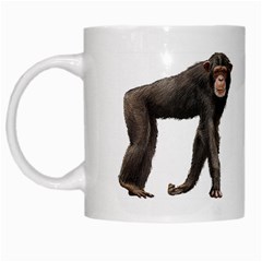 Chimpanzee White Mug from ArtsNow.com Left