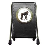 Chimpanzee Pen Holder Desk Clock