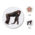 Chimpanzee Playing Cards (Round)