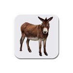 Donkey Rubber Square Coaster (4 pack)