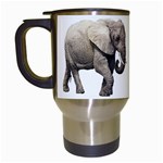 Elephant Travel Mug (White)