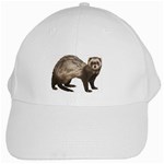 Ferret White Cap