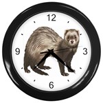 Ferret Wall Clock (Black)