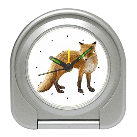 Fox Travel Alarm Clock from ArtsNow.com Front