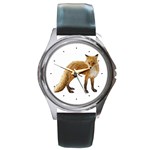 Fox Round Metal Watch