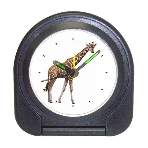 Giraffe Travel Alarm Clock from ArtsNow.com Front