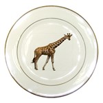 Giraffe Porcelain Plate