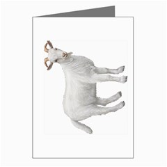 Goat Greeting Cards (Pkg of 8) from ArtsNow.com Left