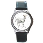 Goat Round Metal Watch