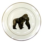 Gorilla Porcelain Plate