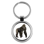 Gorilla Key Chain (Round)