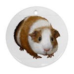 Guinea Pig Ornament (Round)