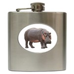 Hippopotamus Hip Flask (6 oz)