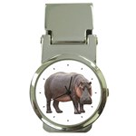 Hippopotamus Money Clip Watch