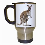 Kangaroo Travel Mug (White)