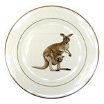 Kangaroo Porcelain Plate