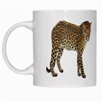 Leopard White Mug