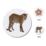 Leopard Playing Cards (Round)