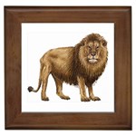 Lion Framed Tile