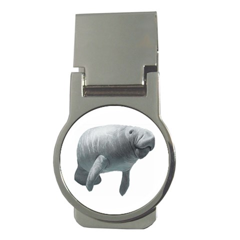 Manatee Money Clip (Round) from ArtsNow.com Front