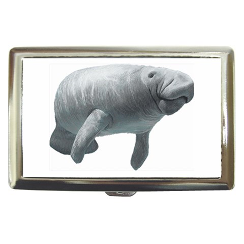 Manatee Cigarette Money Case from ArtsNow.com Front