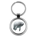 Manatee Key Chain (Round)