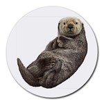 Otter Round Mousepad