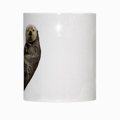 Otter White Mug from ArtsNow.com Center