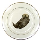 Otter Porcelain Plate