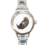 Otter Round Italian Charm Watch