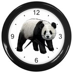 Panda Wall Clock (Black)