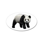 Panda Sticker (Oval)