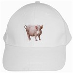 Pig White Cap