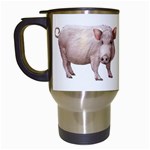 Pig Travel Mug (White)