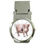 Pig Money Clip Watch