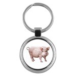 Pig Key Chain (Round)