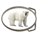 Polar Bear Belt Buckle