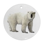 Polar Bear Ornament (Round)