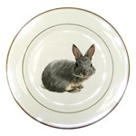 Rabbit Porcelain Plate