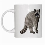 Raccoon White Mug