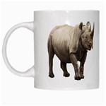 Rhinoceros White Mug