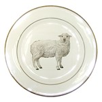 Sheep Porcelain Plate