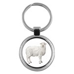 Sheep Key Chain (Round)