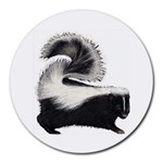 Skunk Round Mousepad