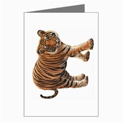 Tiger Greeting Cards (Pkg of 8) from ArtsNow.com Left