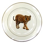 Tiger Porcelain Plate