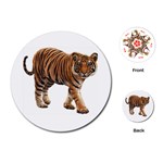 Tiger Playing Cards (Round)