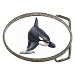 Killer Whale Orca Belt Buckle