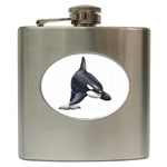 Killer Whale Orca Hip Flask (6 oz)