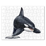 Killer Whale Orca Jigsaw Puzzle (Rectangular)